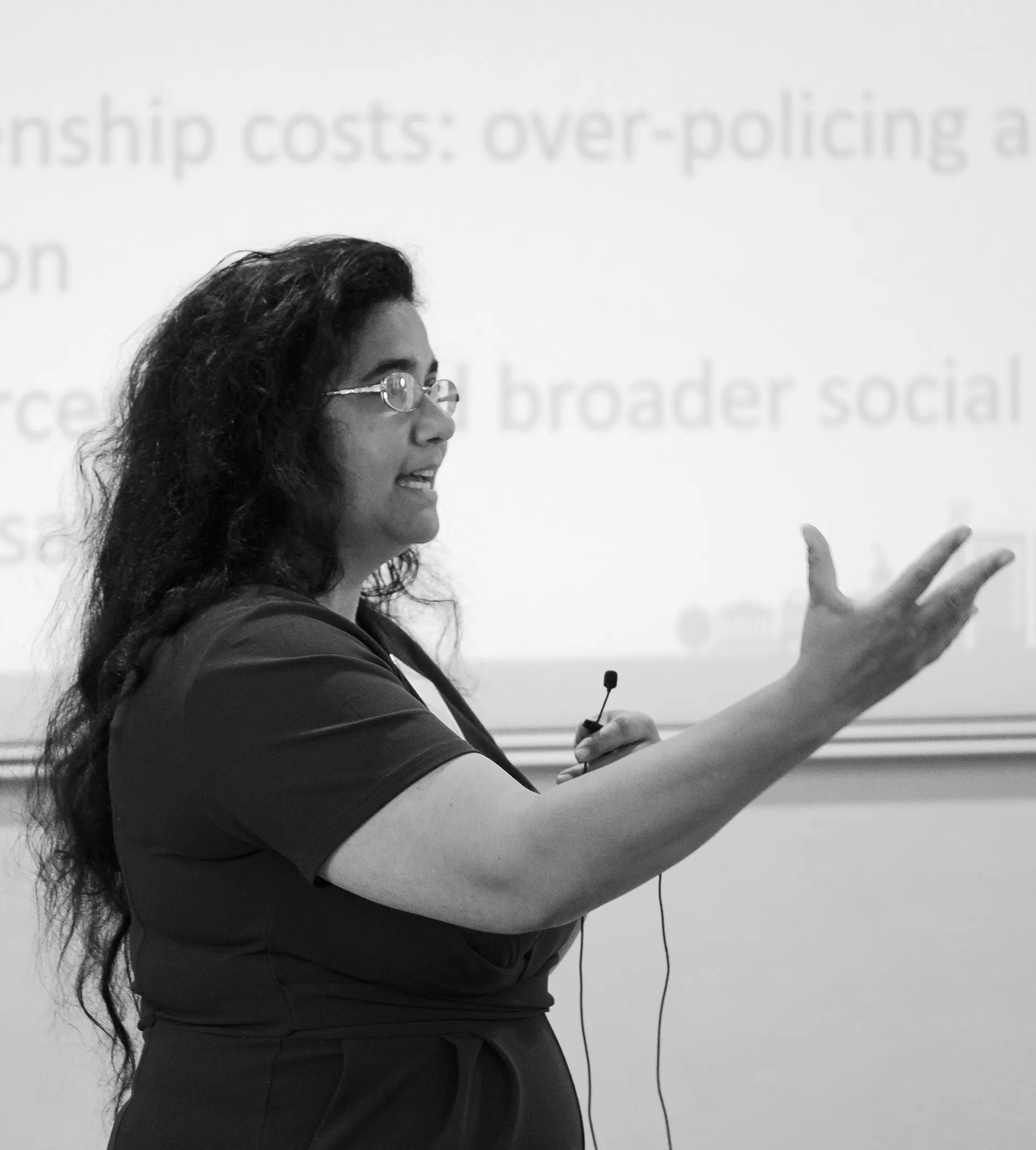 Dr. Marianne Louise Wade during a teaching session.
