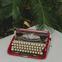 Vintage typewriter